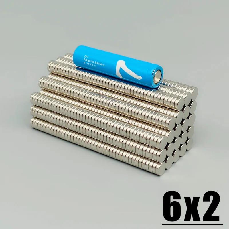 Kitchen Gadgets Under 500 - Fridge Tool Magnet 50/100/200/300/500/1000/2000pcs 6x2mm Round