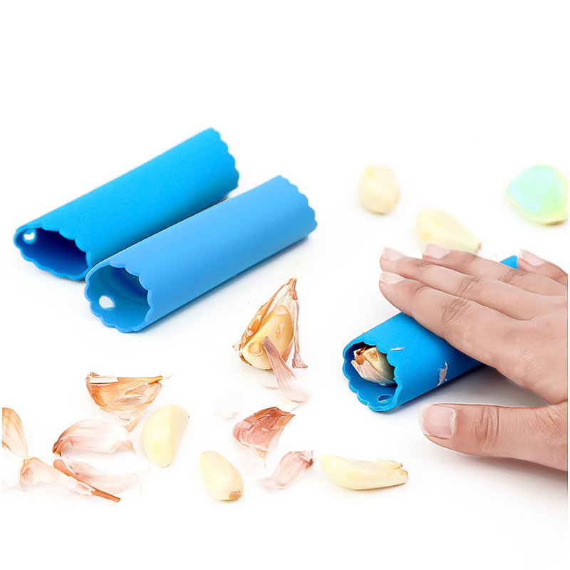 Kitchen Gadgets Hacks - 1pc Magic Silicone Garlic Peeler Vegetable