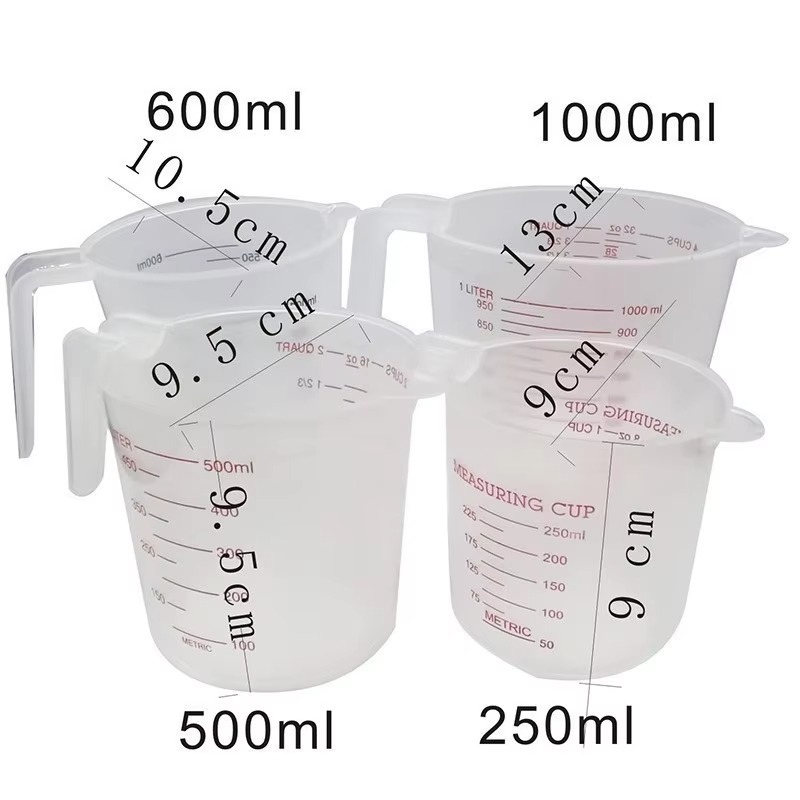 250/500/1000ML Easuring Cup Si - Kitchen Gadgets Under 500 ulasan dan harga