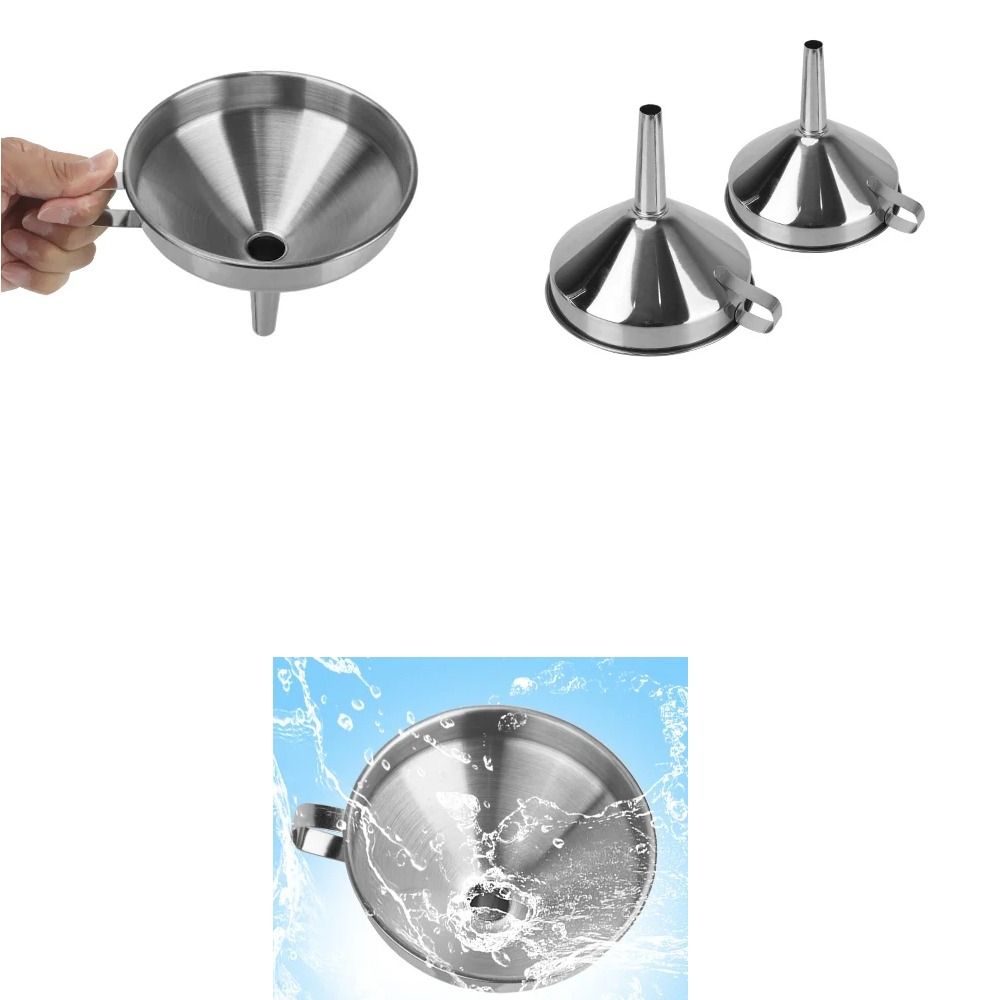 Wide Mouth Stainless Steel Fun - Kitchen Gadgets For Arthritic Hands ulasan dan harga
