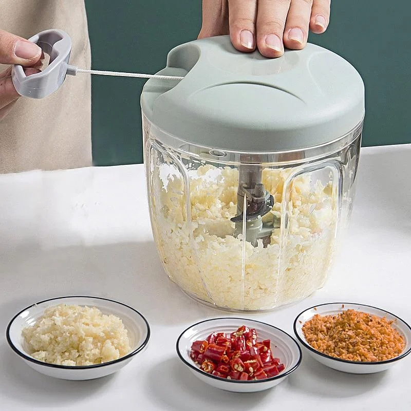 500/900ML Hand Chopper Manual  - Kitchen Gadgets Under 500 ulasan dan harga