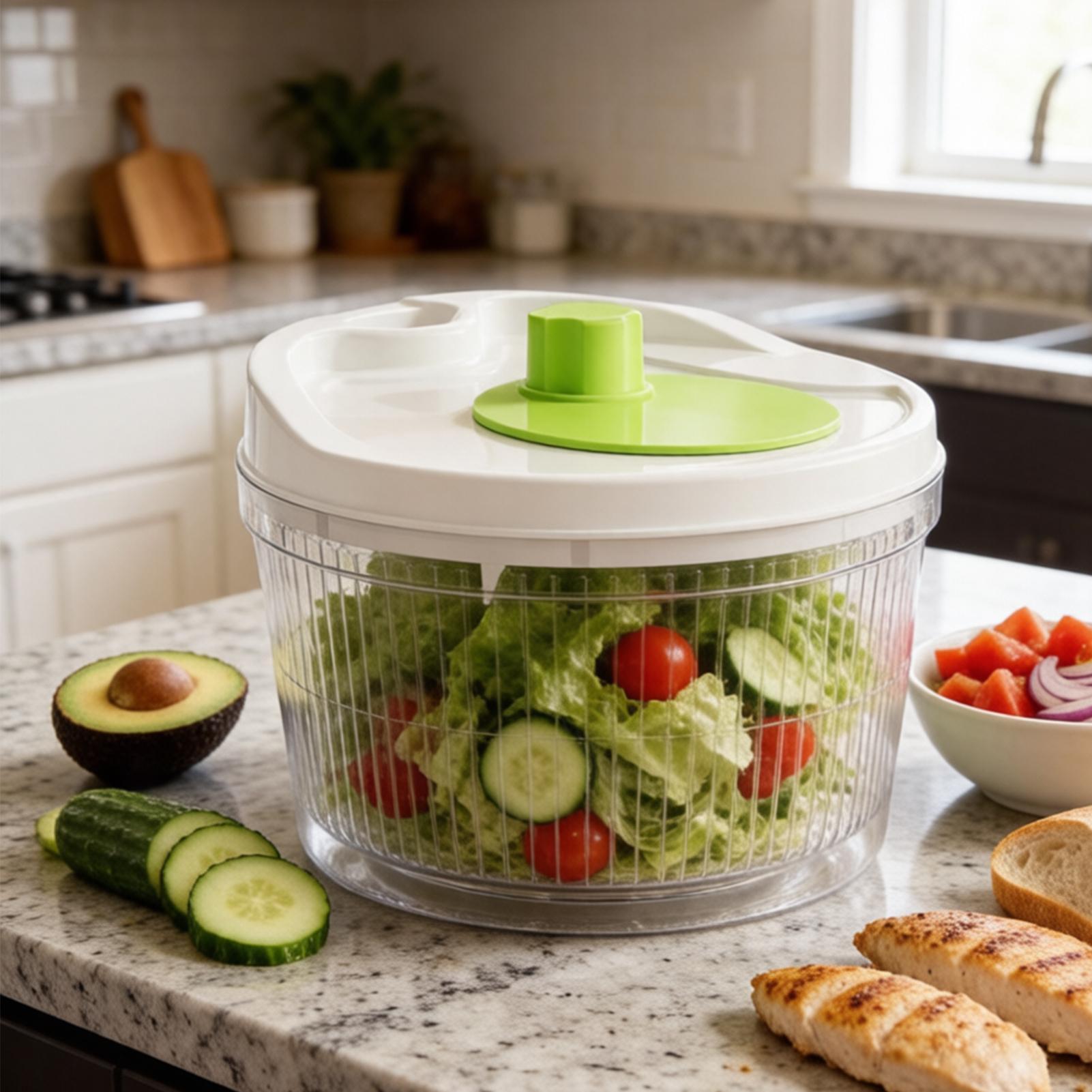 Vegetable Dehydrator Creative  - Salad Spinner ulasan dan harga