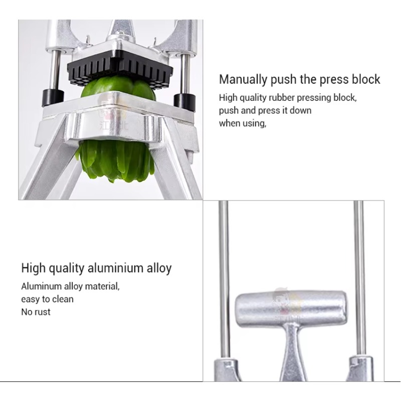 Kitchen Tools Manual Potato Ch - Vegetable Chopper ulasan dan harga