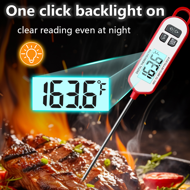 Digital Meat Thermometer  Inst - Instant Read Thermometer ulasan dan harga