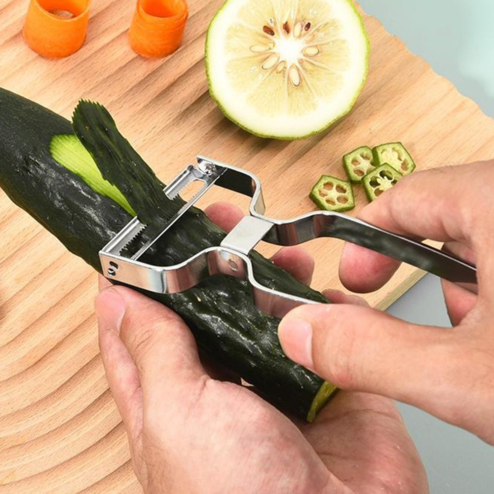 1pc Stainless Steel Vegetable  - Kitchen Gadgets Hacks ulasan dan harga