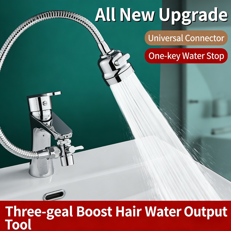 3-speed External Shower Head f - Kitchen Gadgets Youtube ulasan dan harga