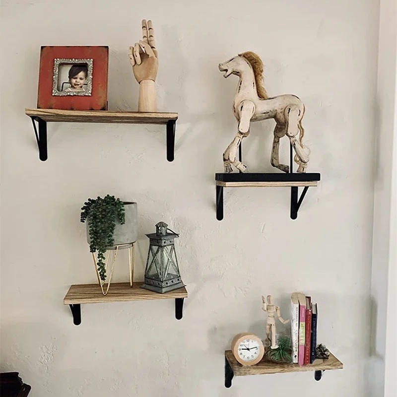 Wooden Floating Wall Shelves H - Kitchen Gadgets Hacks ulasan dan harga