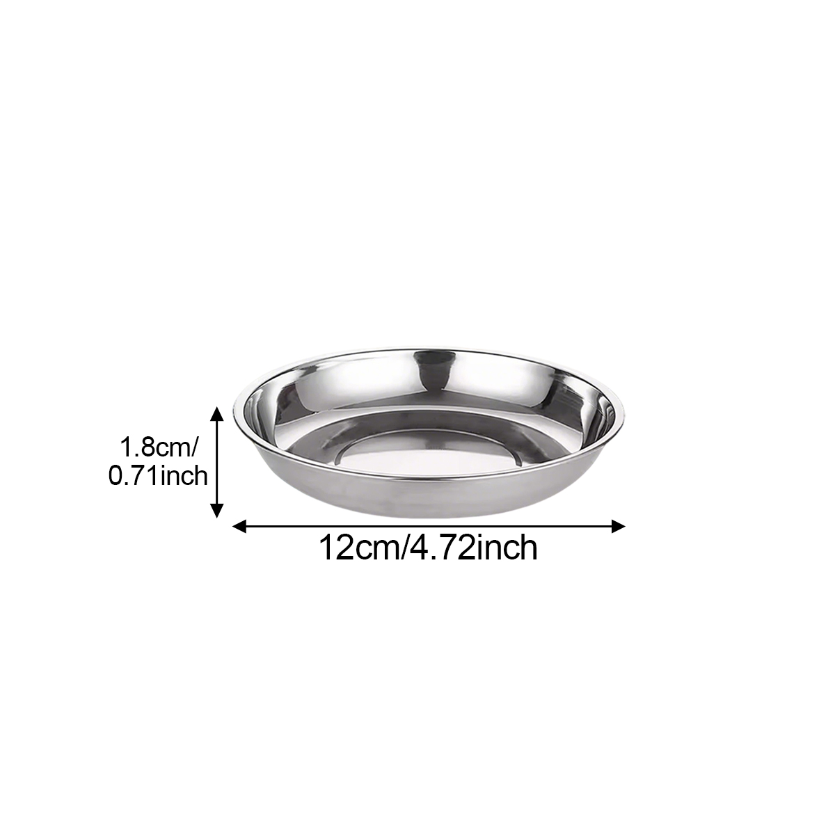 12cm Stainless Steel Round Pla - Salad Spinner ulasan dan harga