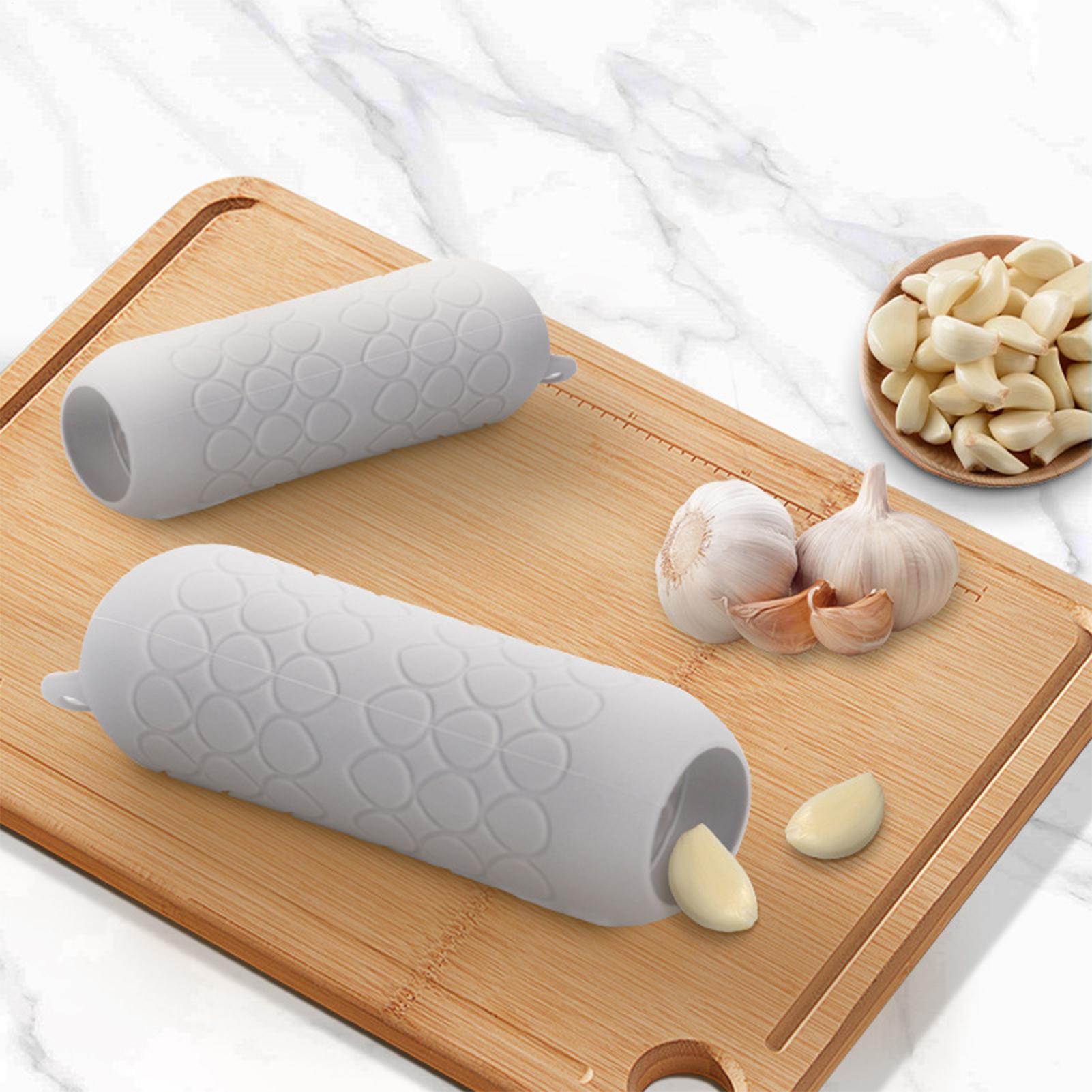 Garlic Peeler Tube Silicone Tu - Kitchen Gadgets Youtube ulasan dan harga
