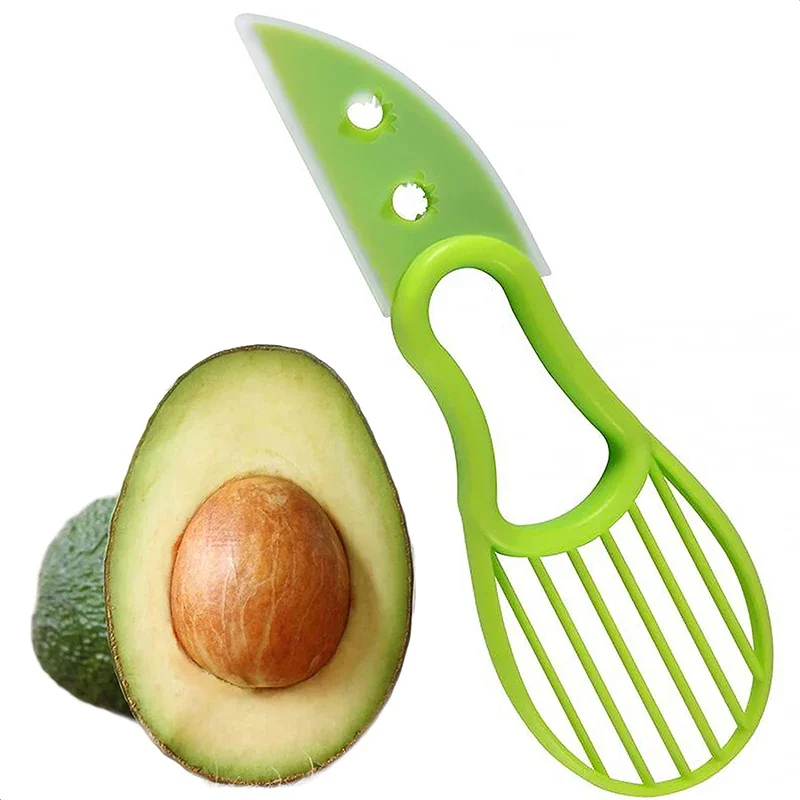 3 in 1 Avocado Slicer Shea Cor - Kitchen Gadgets Hacks ulasan dan harga