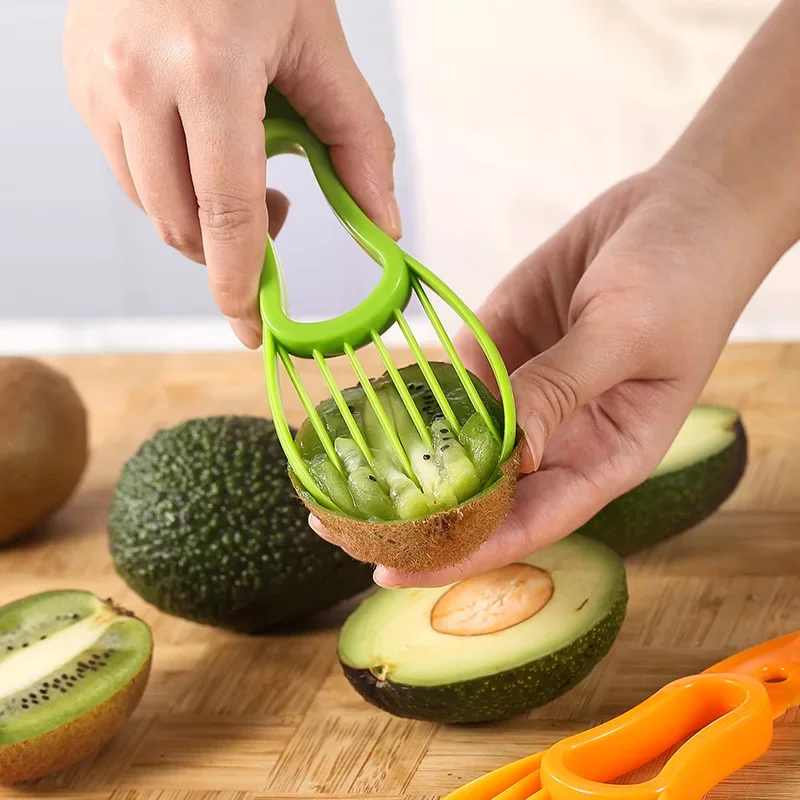 3 in 1 Avocado Slicer Shea Cor - Kitchen Gadgets Hacks ulasan dan harga