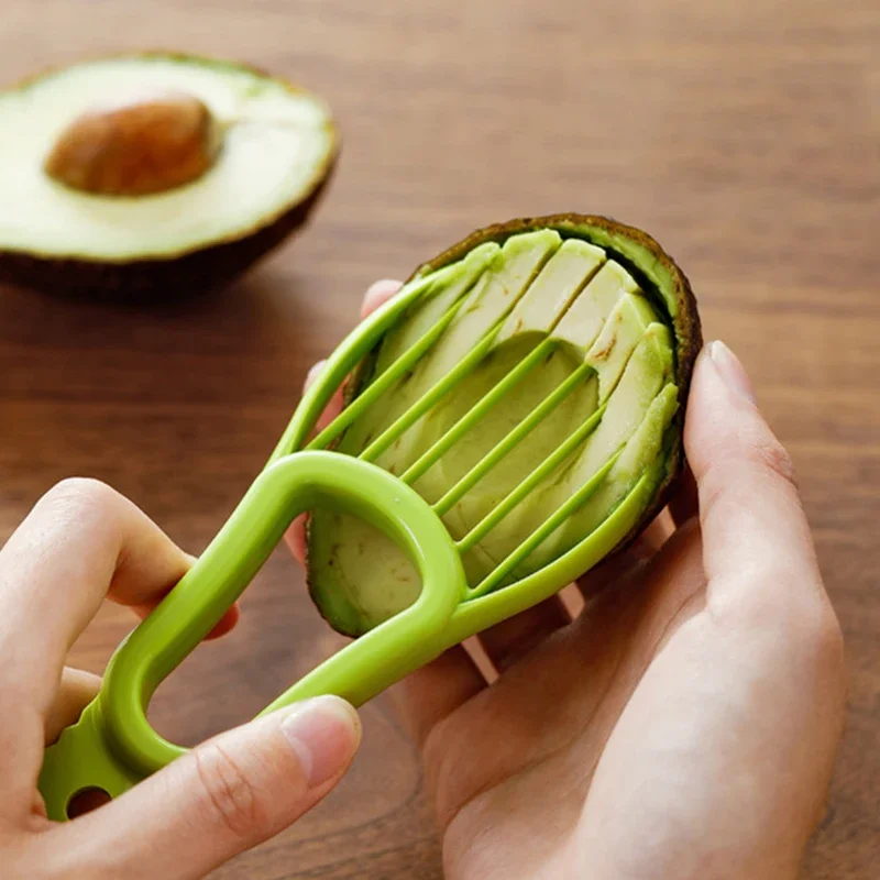 3 in 1 Avocado Slicer Shea Cor - Kitchen Gadgets Hacks ulasan dan harga