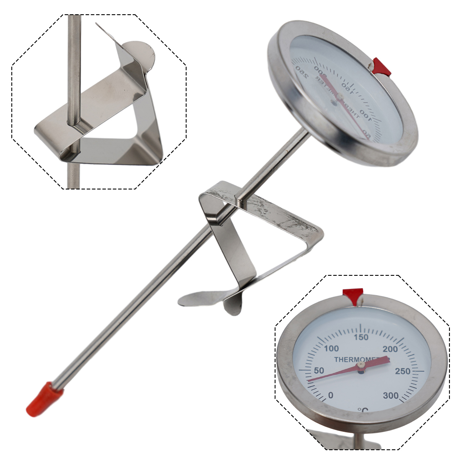 Stainless Steel Probe Thermome - Kitchen Gadgets For Arthritic Hands ulasan dan harga