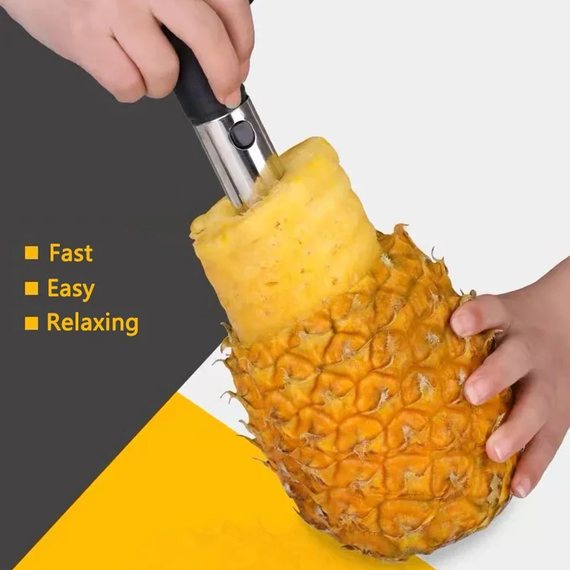 Pineapple Slicer Peeler Cutter - Kitchen Gadgets Hacks ulasan dan harga