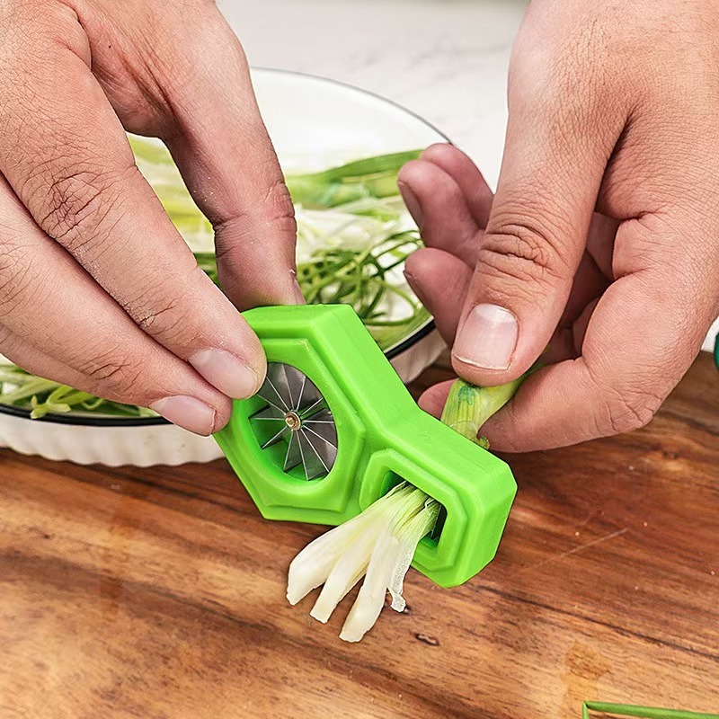 Scallion Cutter Stainless Stee - Kitchen Gadgets Drawing ulasan dan harga