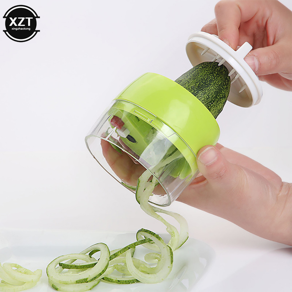 Handheld Duty Spiralizer Veget - Kitchen Gadgets Hacks ulasan dan harga