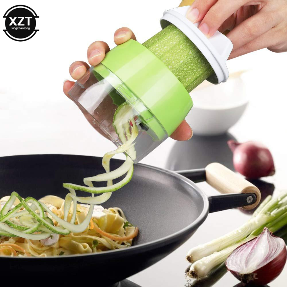 Handheld Duty Spiralizer Veget - Kitchen Gadgets Hacks ulasan dan harga