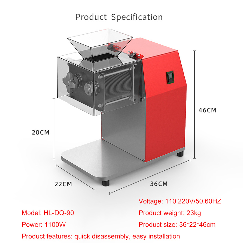 110V/220V Electric Meat Slicer - Vegetable Chopper ulasan dan harga