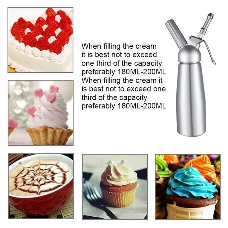 500/1000ml Cream Foam Gun Cake - Kitchen Gadgets Under 500 ulasan dan harga