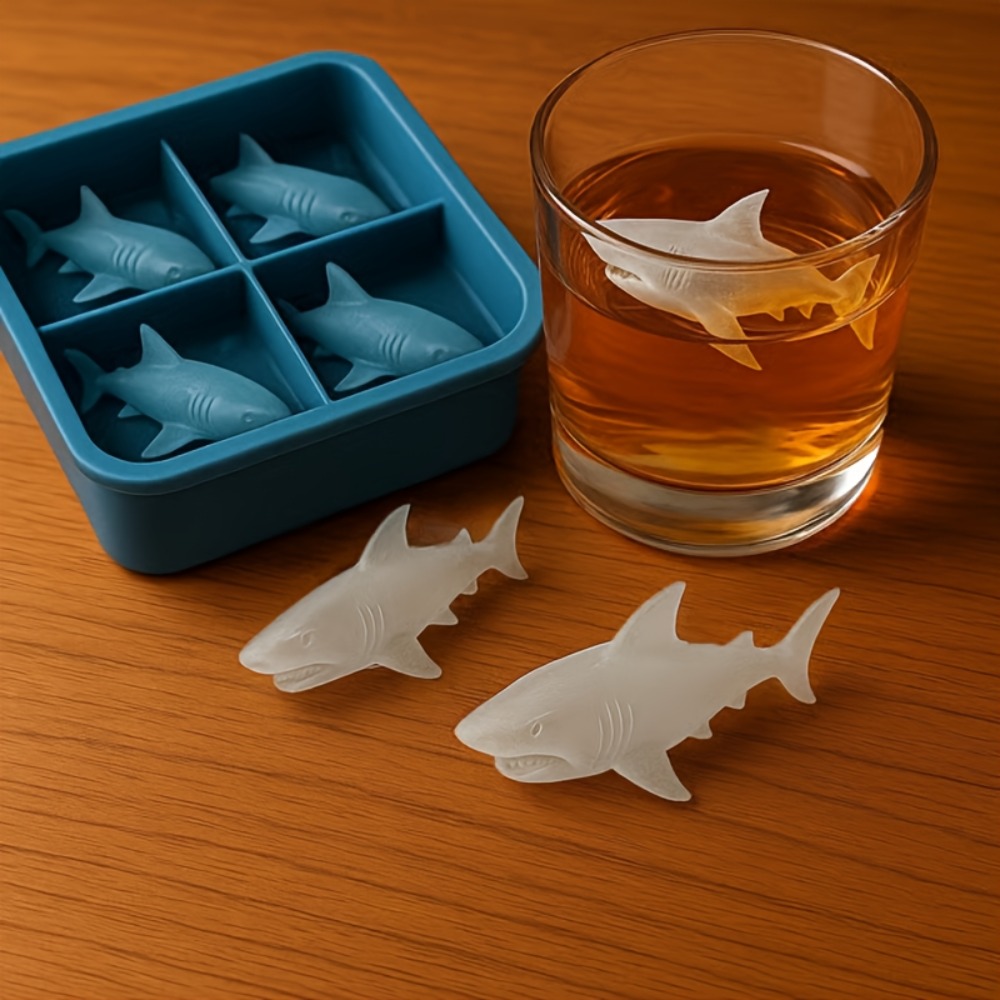 Shark Silicone Ice Cube Tray 4 - Kitchen Gadgets You Must Have ulasan dan harga