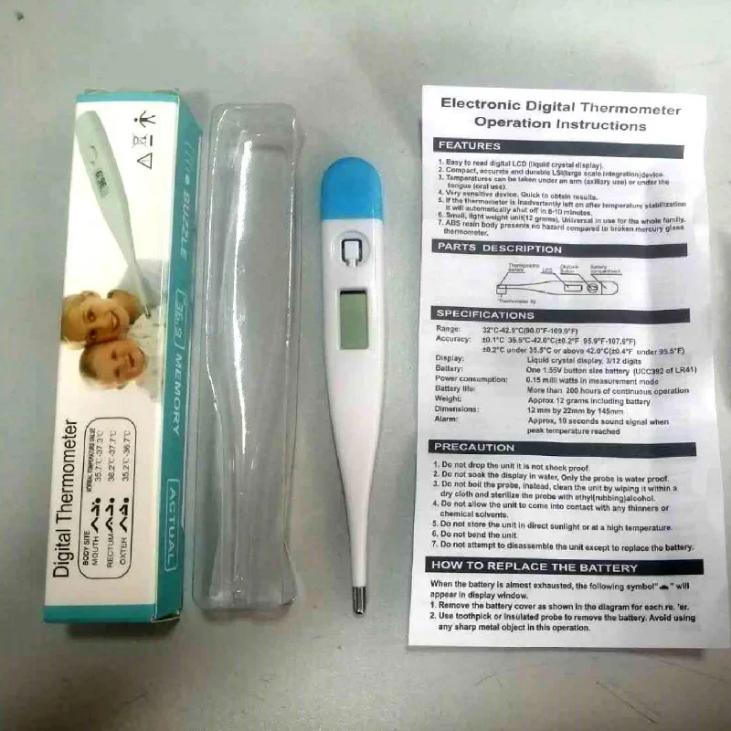 Digital Water Thermometer Accu - Instant Read Thermometer ulasan dan harga