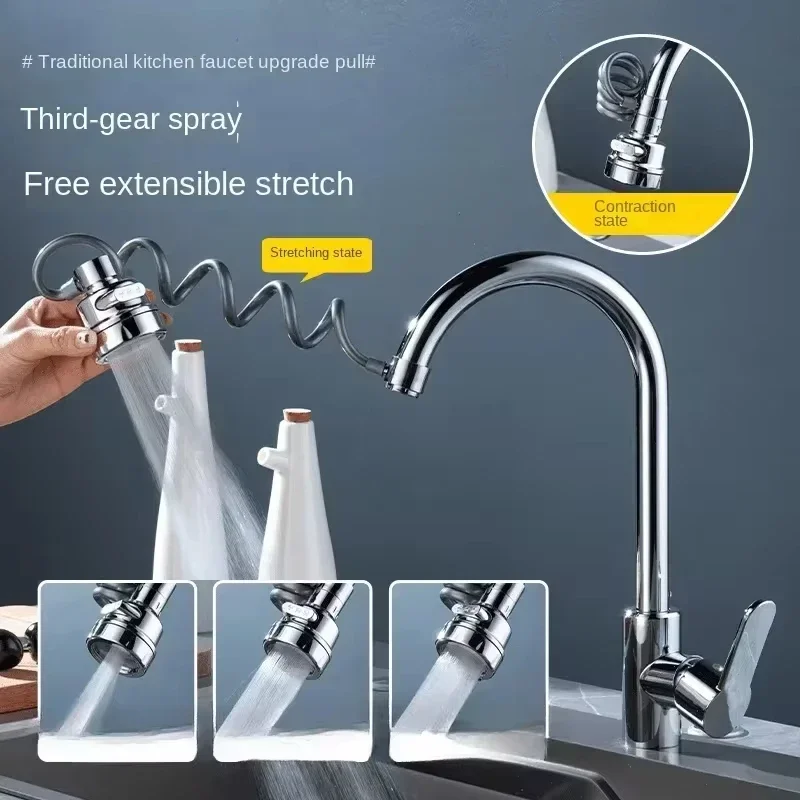 New 3 Modes Sink Faucet 360 De - Kitchen Gadgets Youtube ulasan dan harga