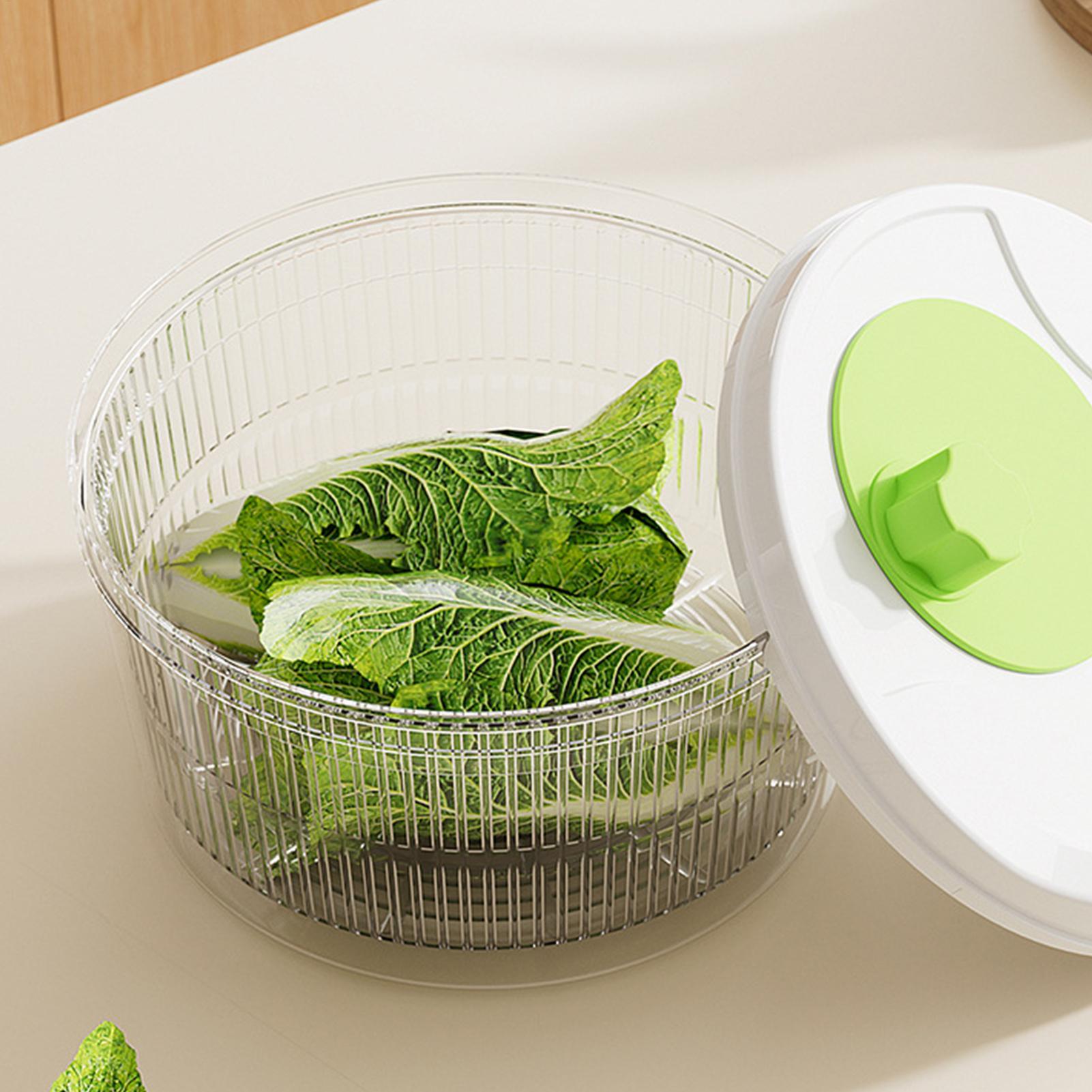 Manual Salad Spinner With Drai - Salad Spinner ulasan dan harga