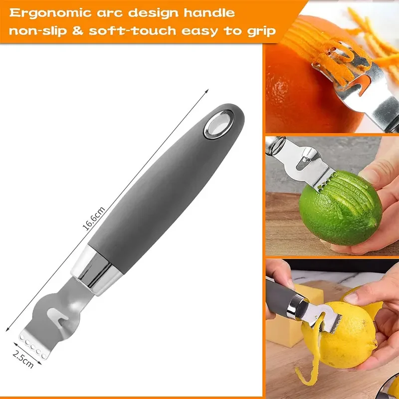 Lemon Citrus Zester Tool Chees - Kitchen Gadgets Hacks ulasan dan harga