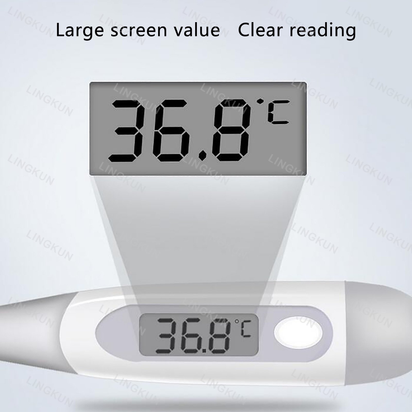 Thermometer for Adults, Soft H - Instant Read Thermometer ulasan dan harga
