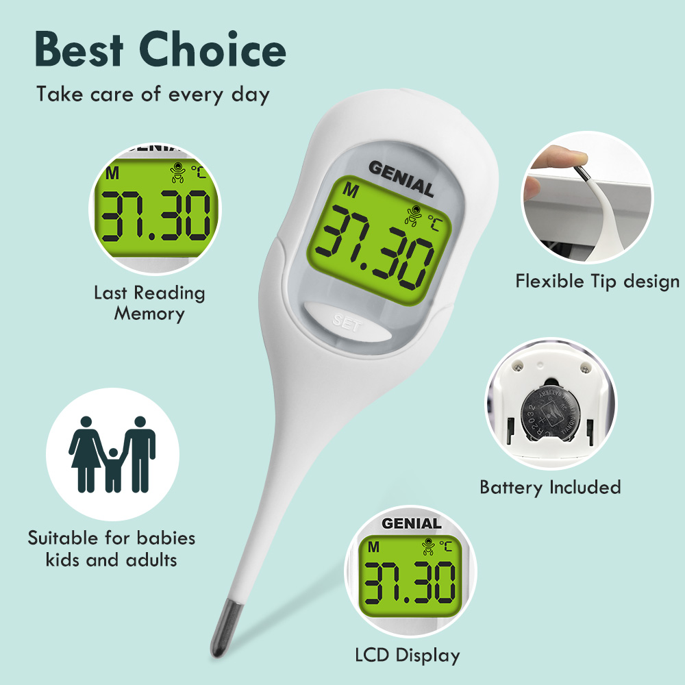 8 Sec Fast Reading Digital Ora - Instant Read Thermometer ulasan dan harga
