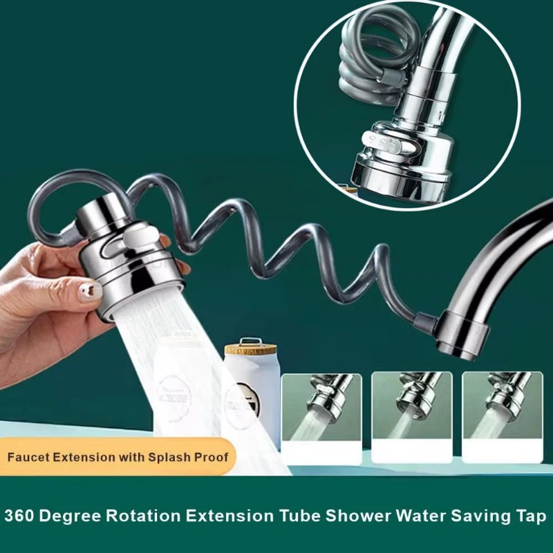 New 3 Modes Sink Faucet 360 De - Kitchen Gadgets Youtube ulasan dan harga