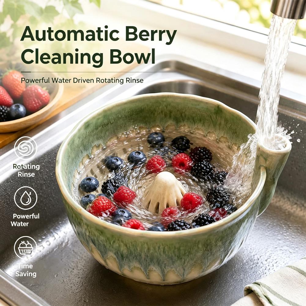 Berry Washing Bowl Ceramic Spi - Salad Spinner ulasan dan harga