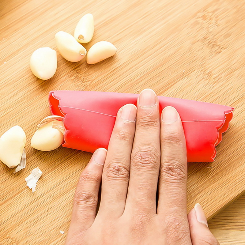 1pc Magic Silicone Garlic Peel - Kitchen Gadgets Hacks ulasan dan harga