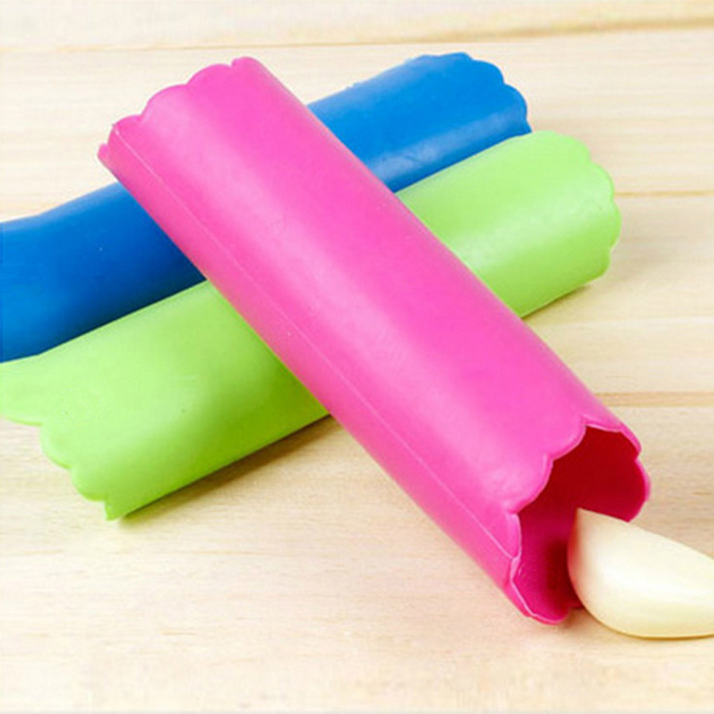 Silicone Garlic Peeler Skin Re - Kitchen Gadgets Youtube ulasan dan harga
